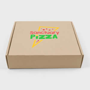 Sanctuary Pizza | Logo Design by Daniel Caso Design
