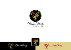 Sanctuary Pizza | Logo Design by ~idiaz~