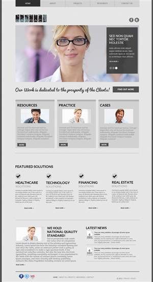 Web-Design von Future Solutions für dieses Projekt | Design: #2782060