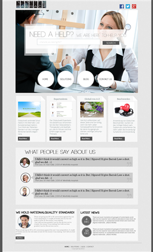 Web-Design von Future Solutions für dieses Projekt | Design: #2793137