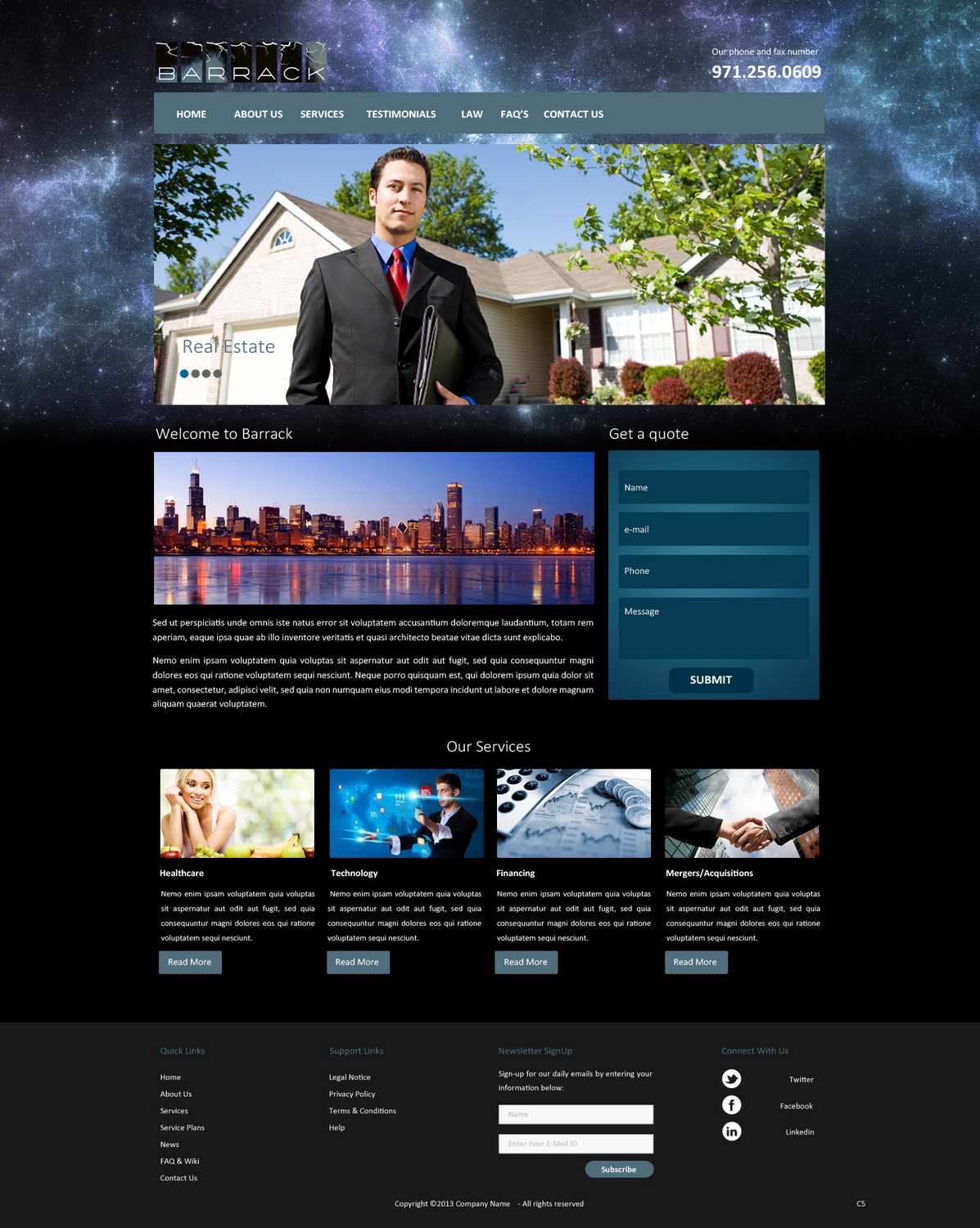 Web Design by pb for this project | Design #2764803