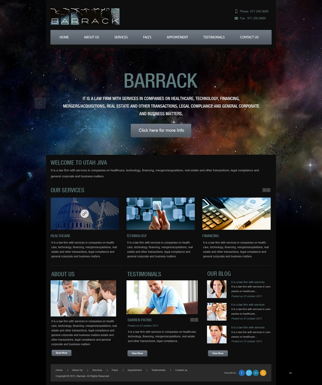 Web Design by pb for this project | Design #2770213