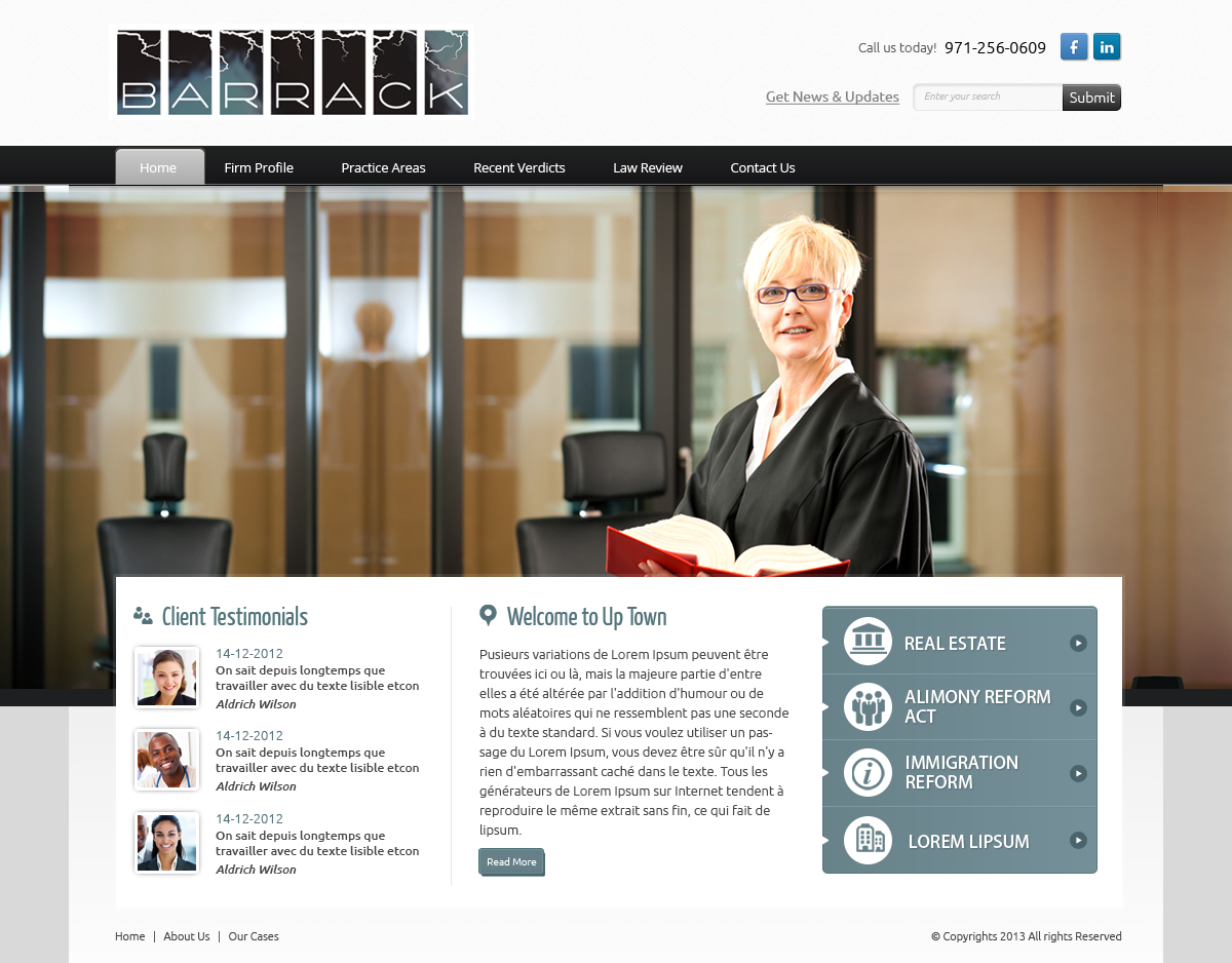 Web Design by OM for this project | Design #2787569