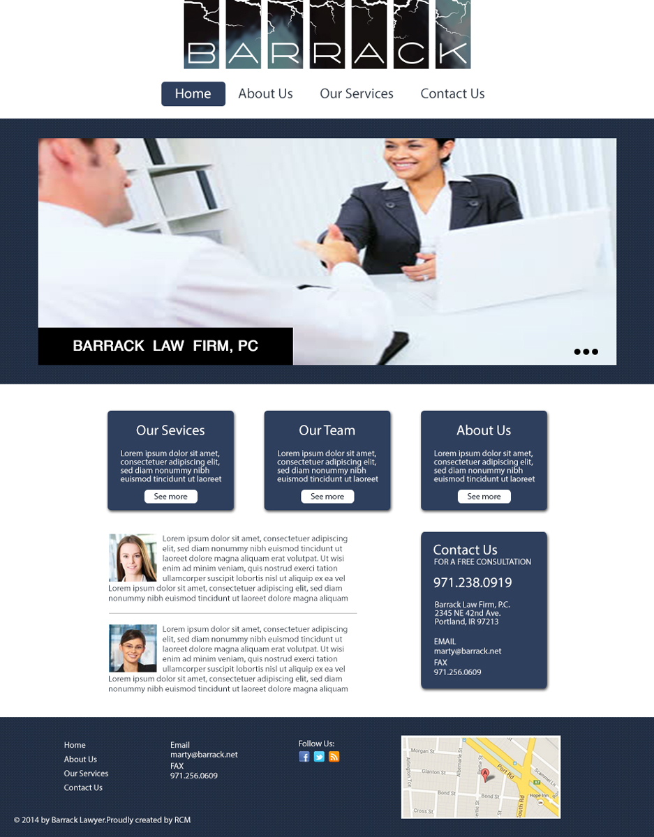 Web Design by TheRCM24 for this project | Design #2812841