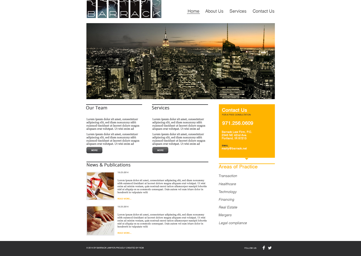 Web Design by TheRCM24 for this project | Design #2812848
