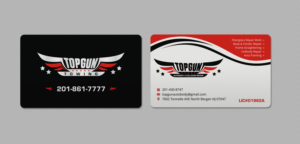 Business Card Design by INDIAN_Ashok for topgun autobody and towing | Design: #17745556