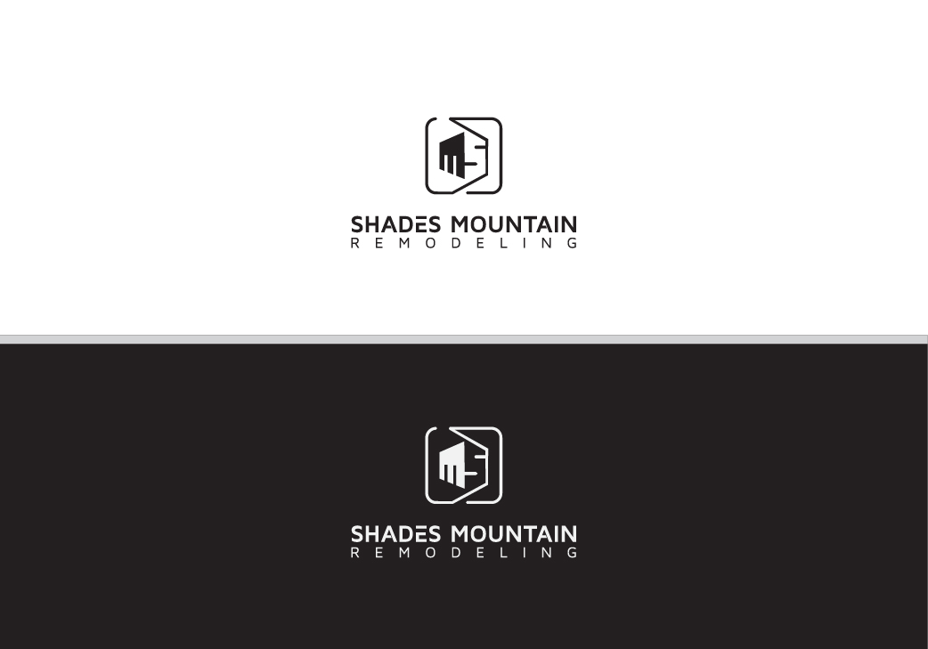 Logo-Design von Mime Artworks für Shades Mountain Remodeling | Design #17875832