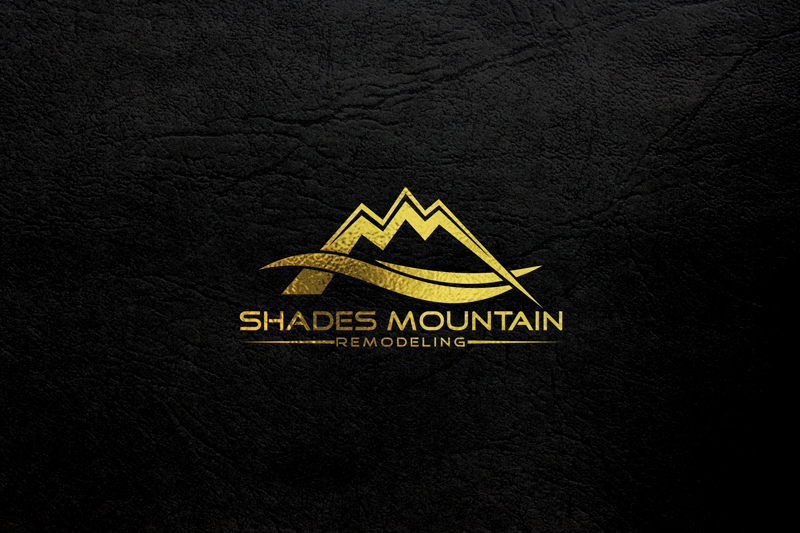 Logo Design by rocklee for Shades Mountain Remodeling | Design #17851434