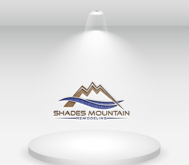 Logo Design by rocklee for Shades Mountain Remodeling | Design #17851441