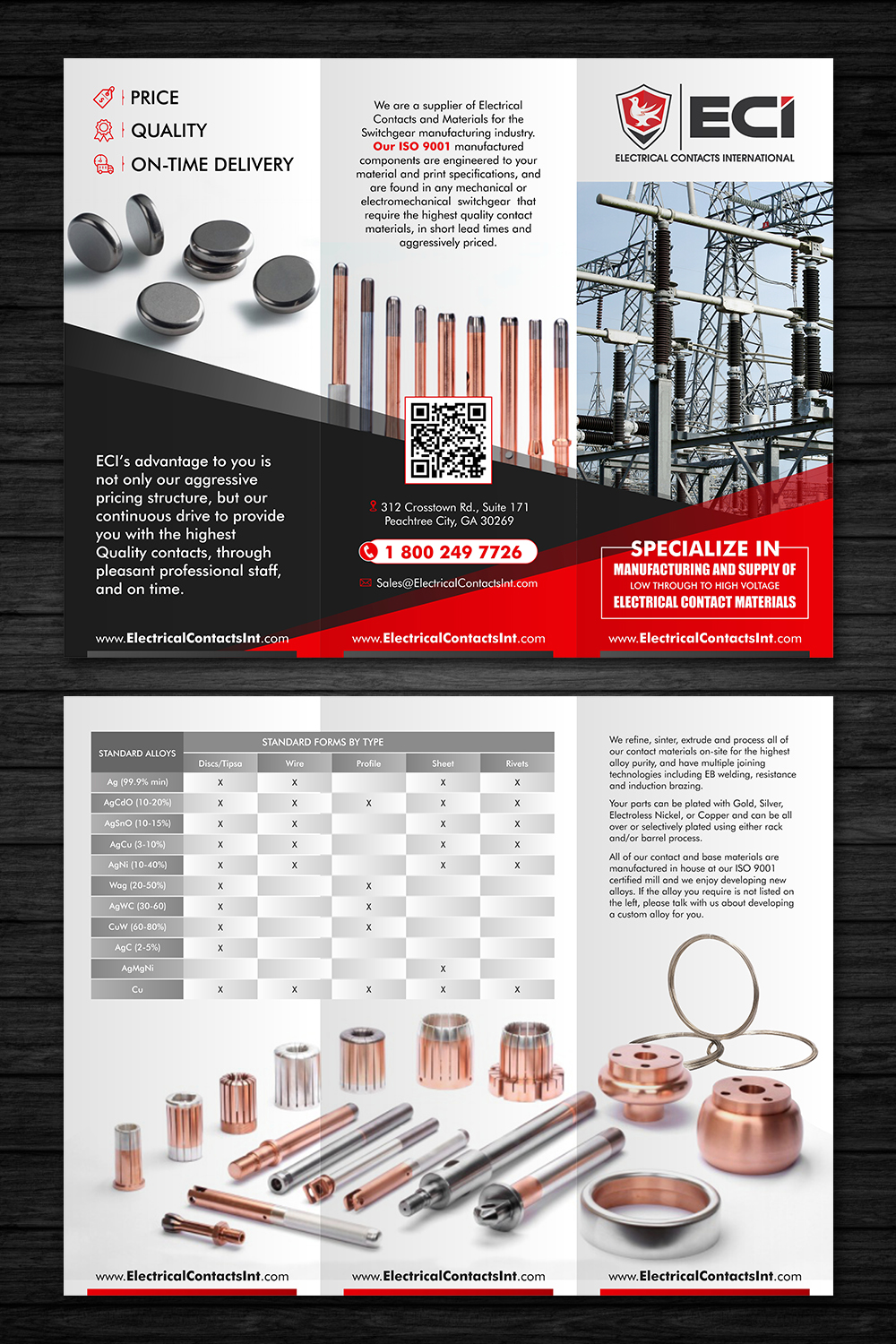 Diseño de Brochure por ecorokerz para ECI, Inc | Diseño #17732559