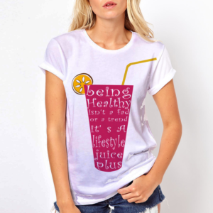 Healthly Lifestyle Ladies Design | T-shirt Design by creative gravity