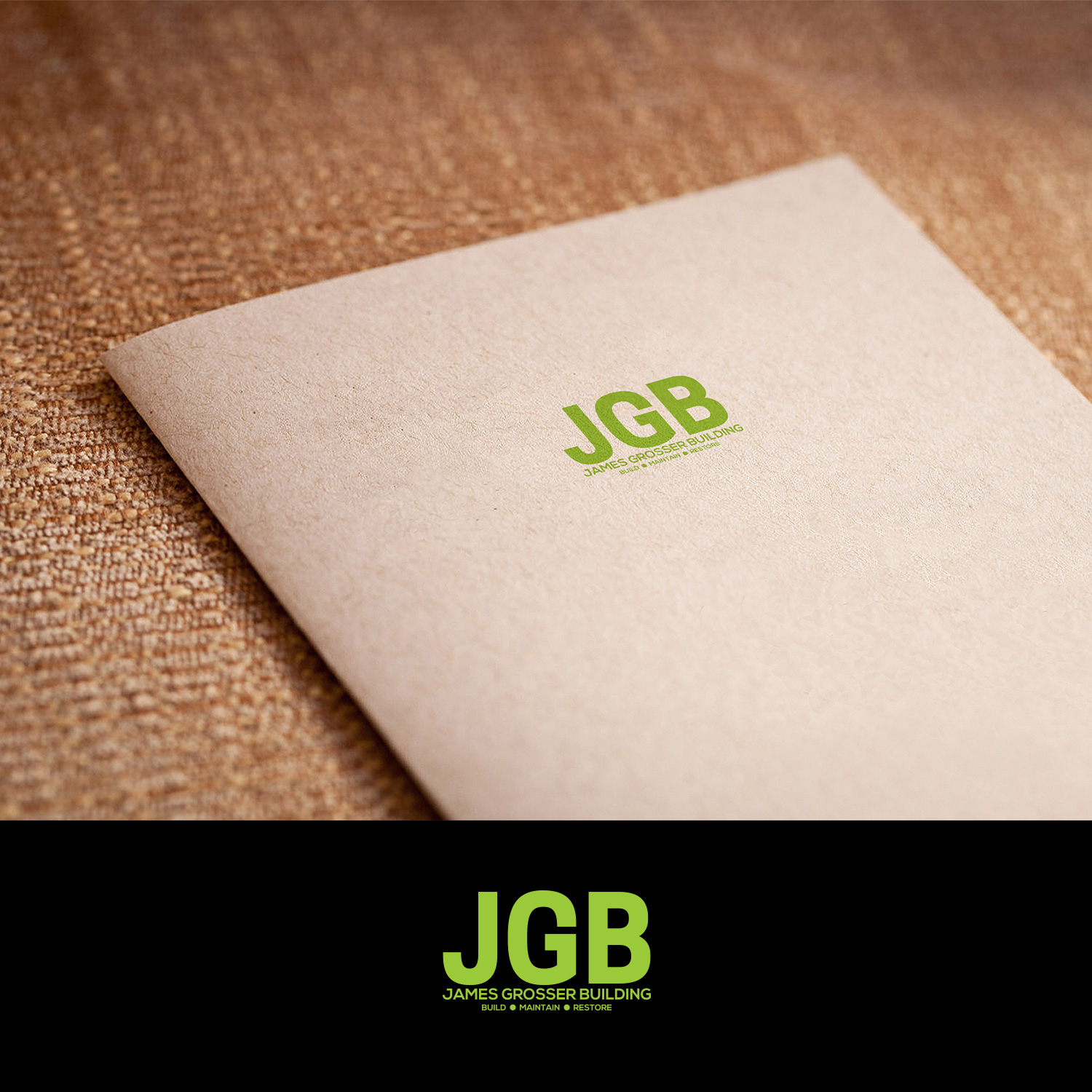 Logo Design by DesignDUO for James Grosser Building | Design #17787979