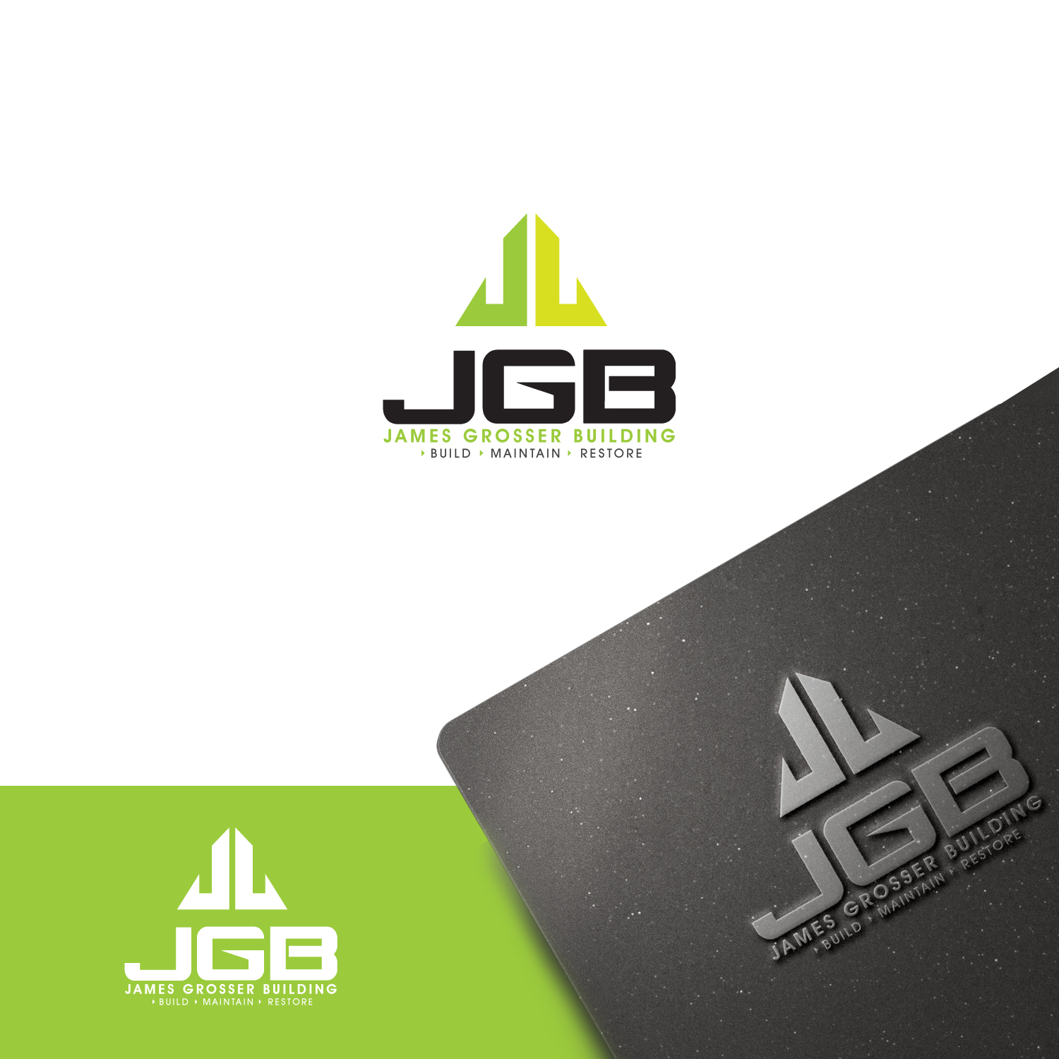Diseño de Logo por Maxo-Biz para James Grosser Building | Diseño #17776311