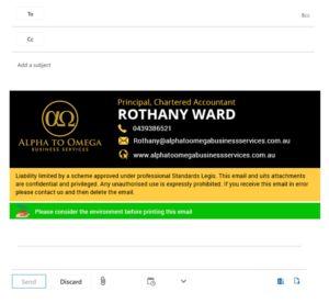 Email Signature and a letter head | Stationery Design by Expert Designer