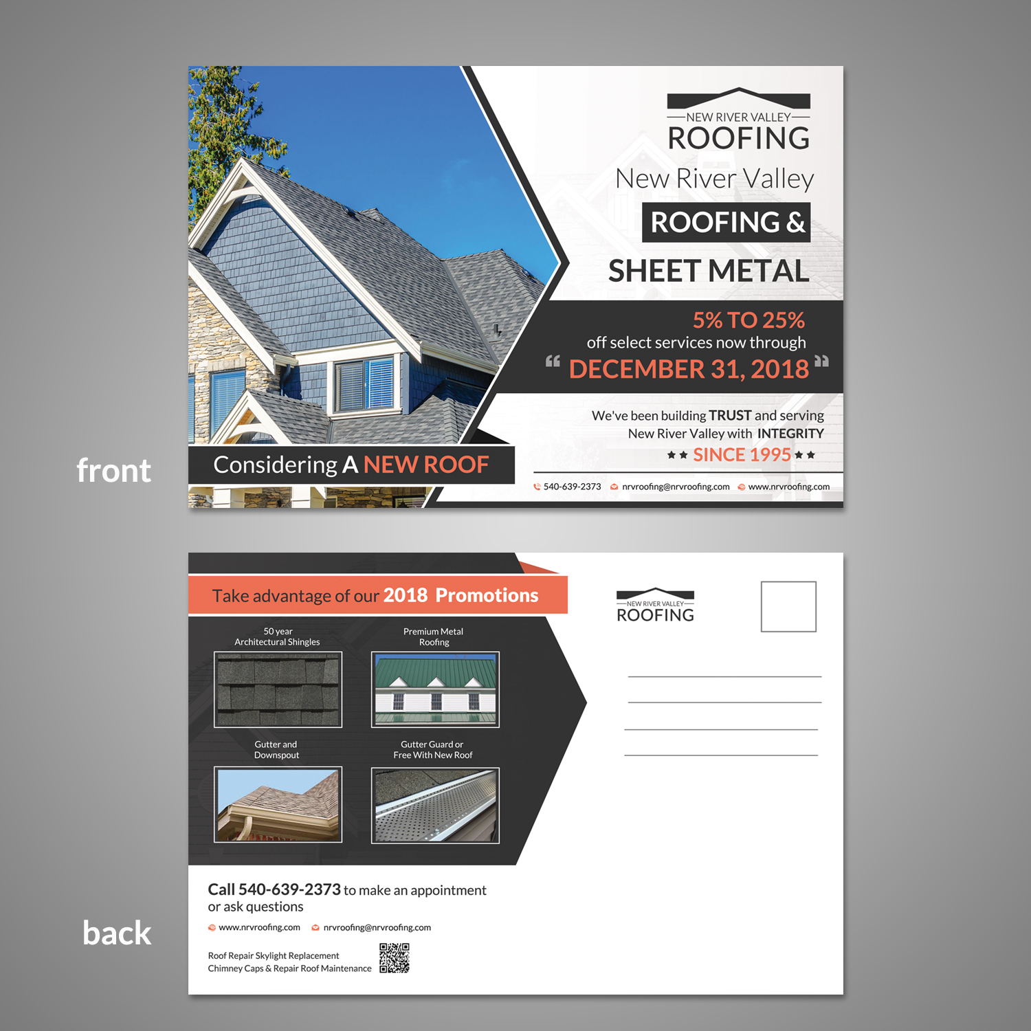 Postcard Design by creative.bugs for this project | Design #17742919