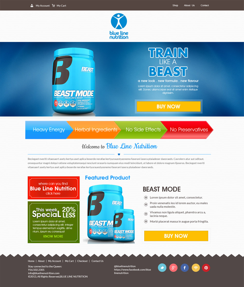 Diseño Web por Expert Designer para Overbrands | Diseño #2760076