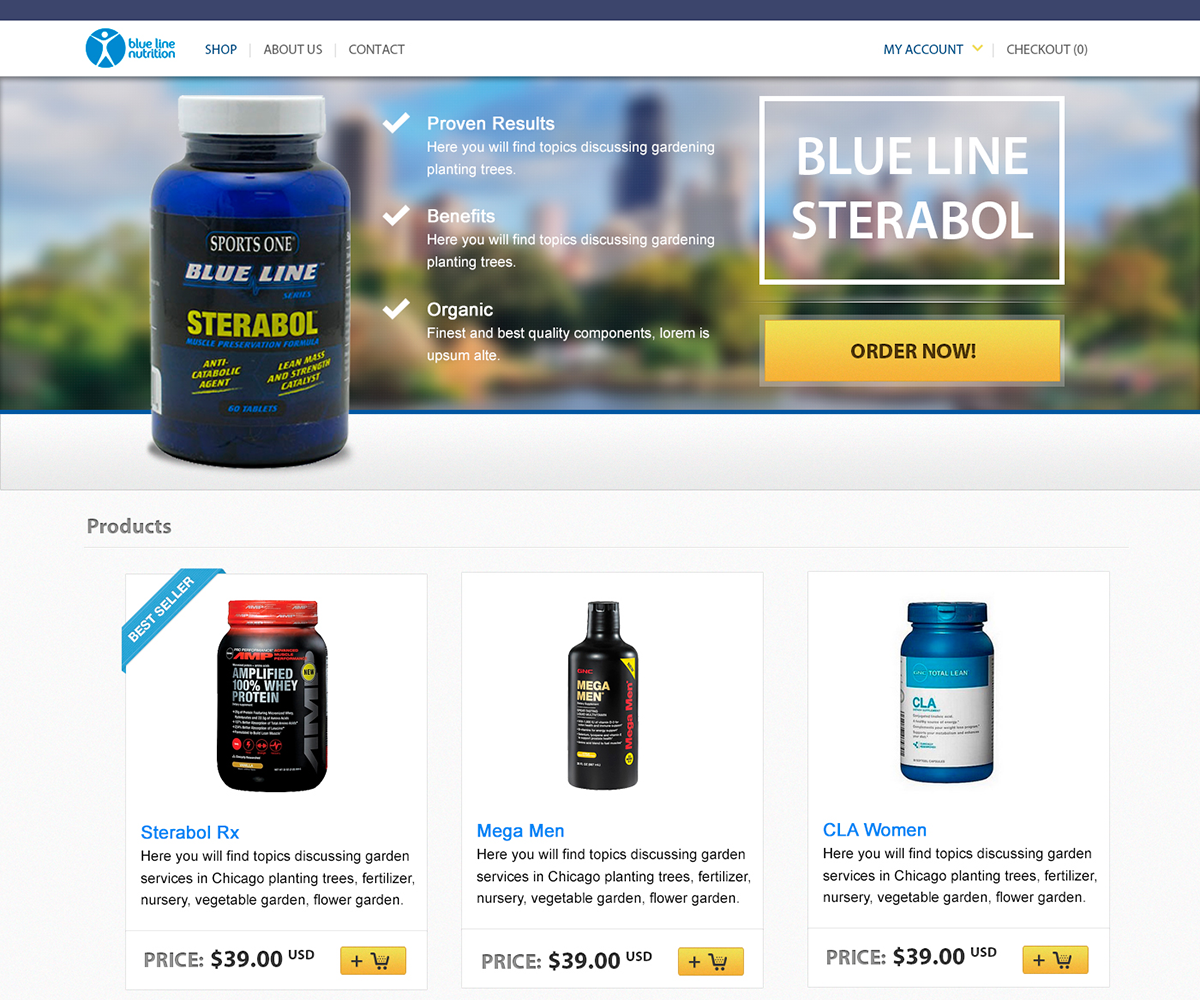 Web-Design von Pabloravel für Overbrands | Design: #2794825