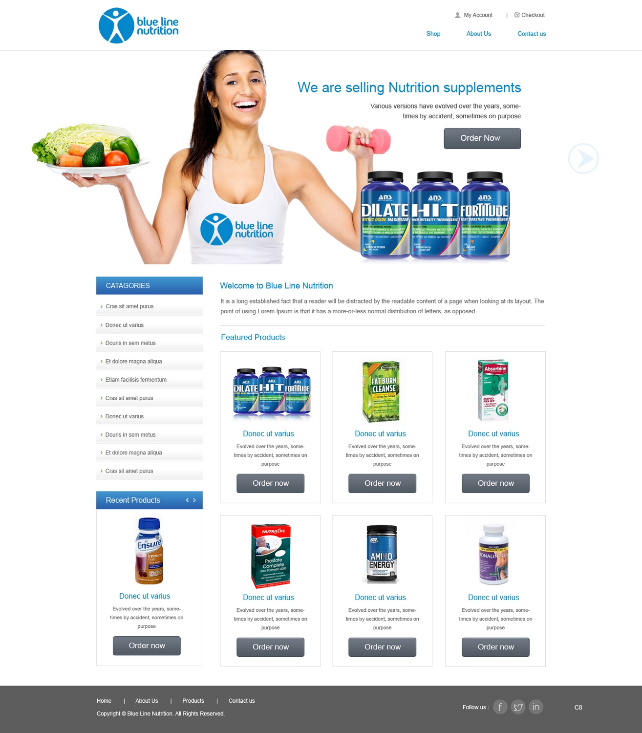 Web Design by pb for Overbrands | Design #2764824