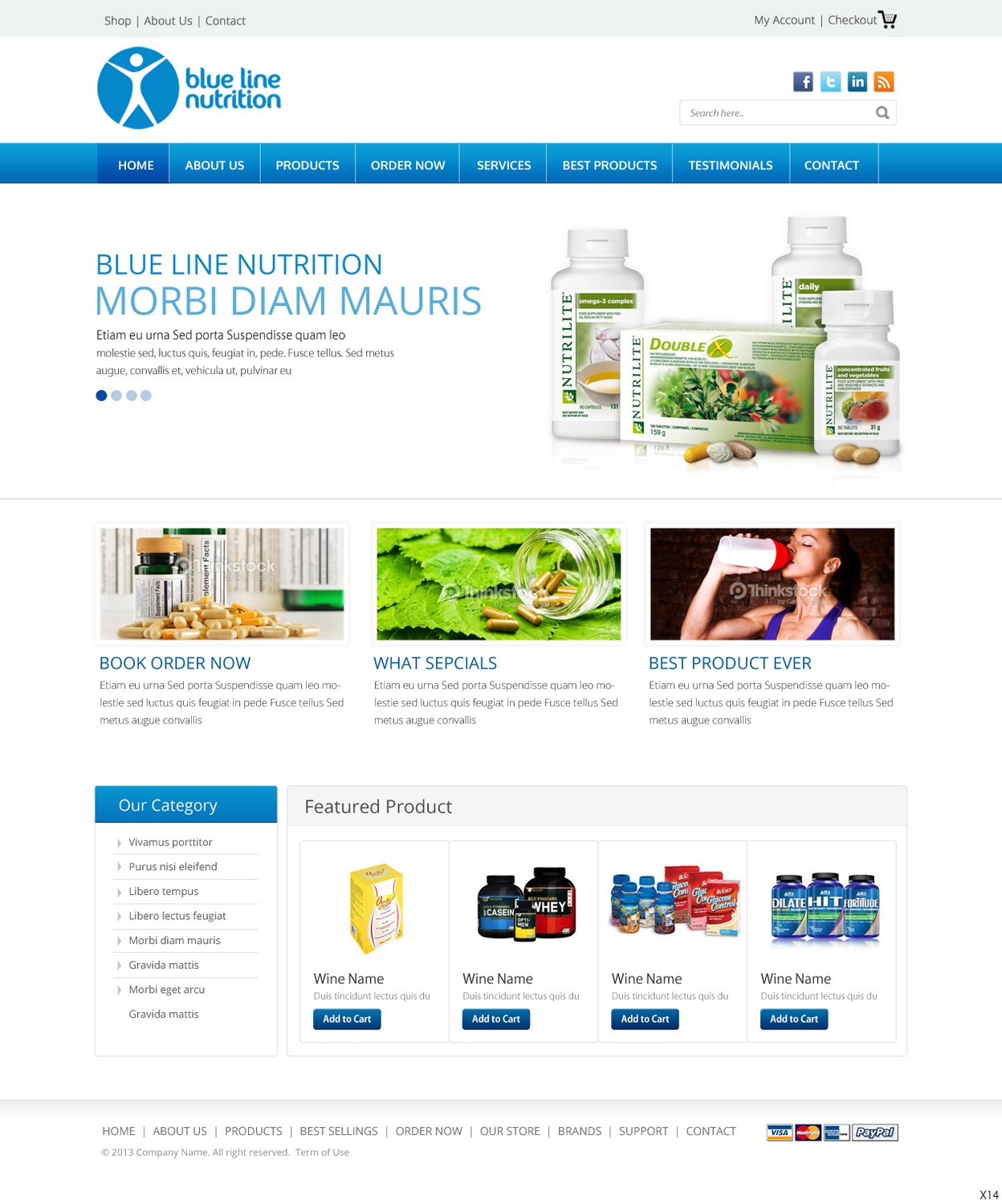 Web Design par pb pour Overbrands | Design #2764836