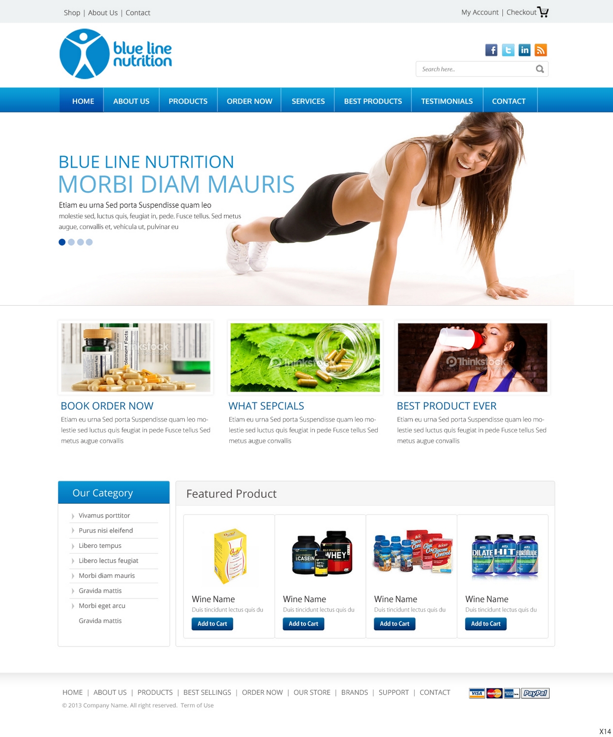 Web Design par pb pour Overbrands | Design #2764842
