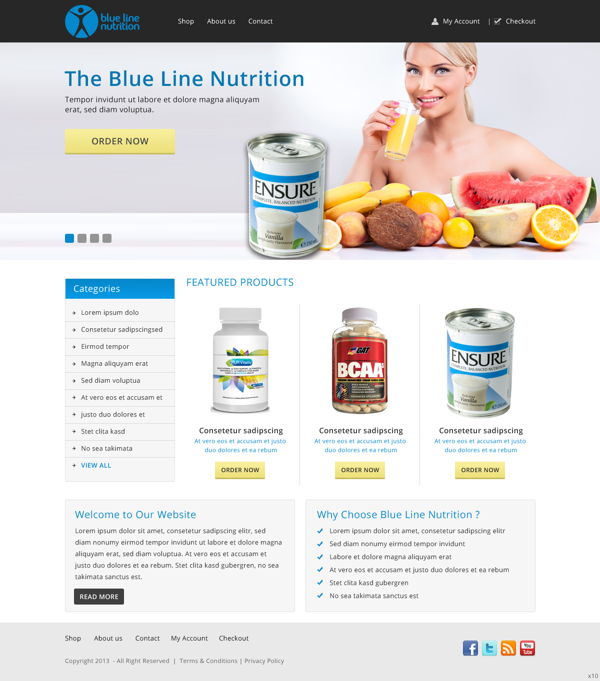 Web Design par pb pour Overbrands | Design #2770214