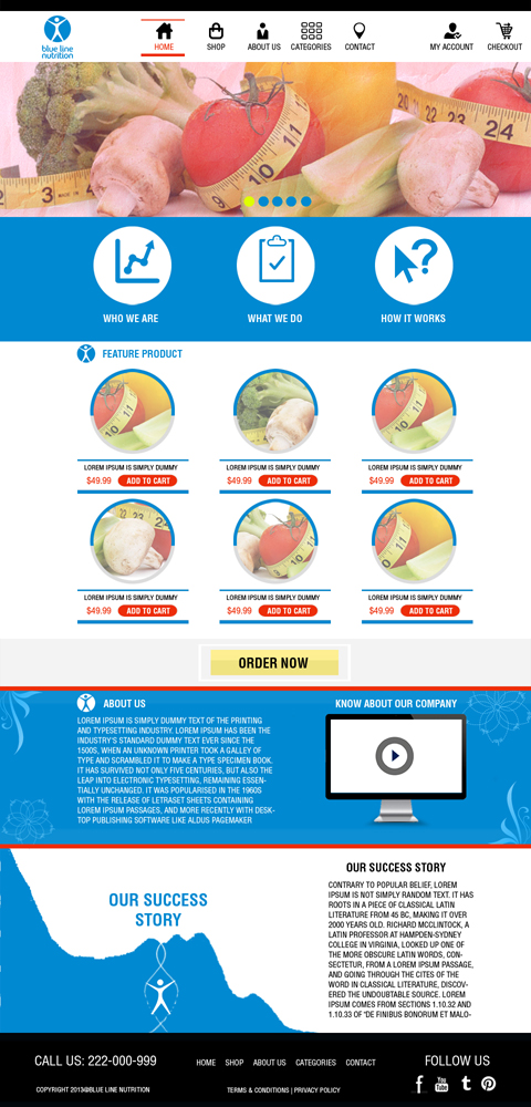 Web Design par Bright Star pour Overbrands | Design #2769224