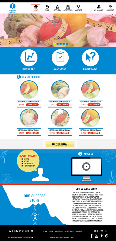 Web Design by Bright Star for Overbrands | Design #2772653