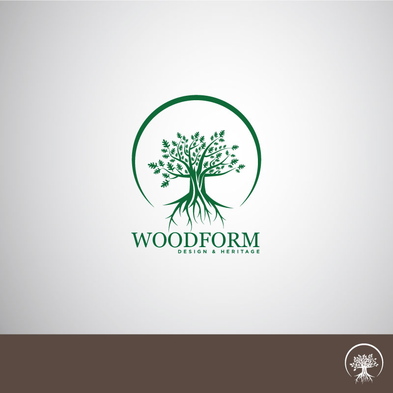 Logo Design by Arrowhead for Woodform Design & Heritage Ltd  | Design: #17720053