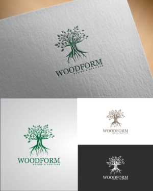 Logo Design by Arrowhead for Woodform Design & Heritage Ltd  | Design: #17720055