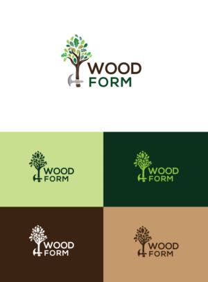 Logo Design by ecorokerz for Woodform Design & Heritage Ltd  | Design #17724412