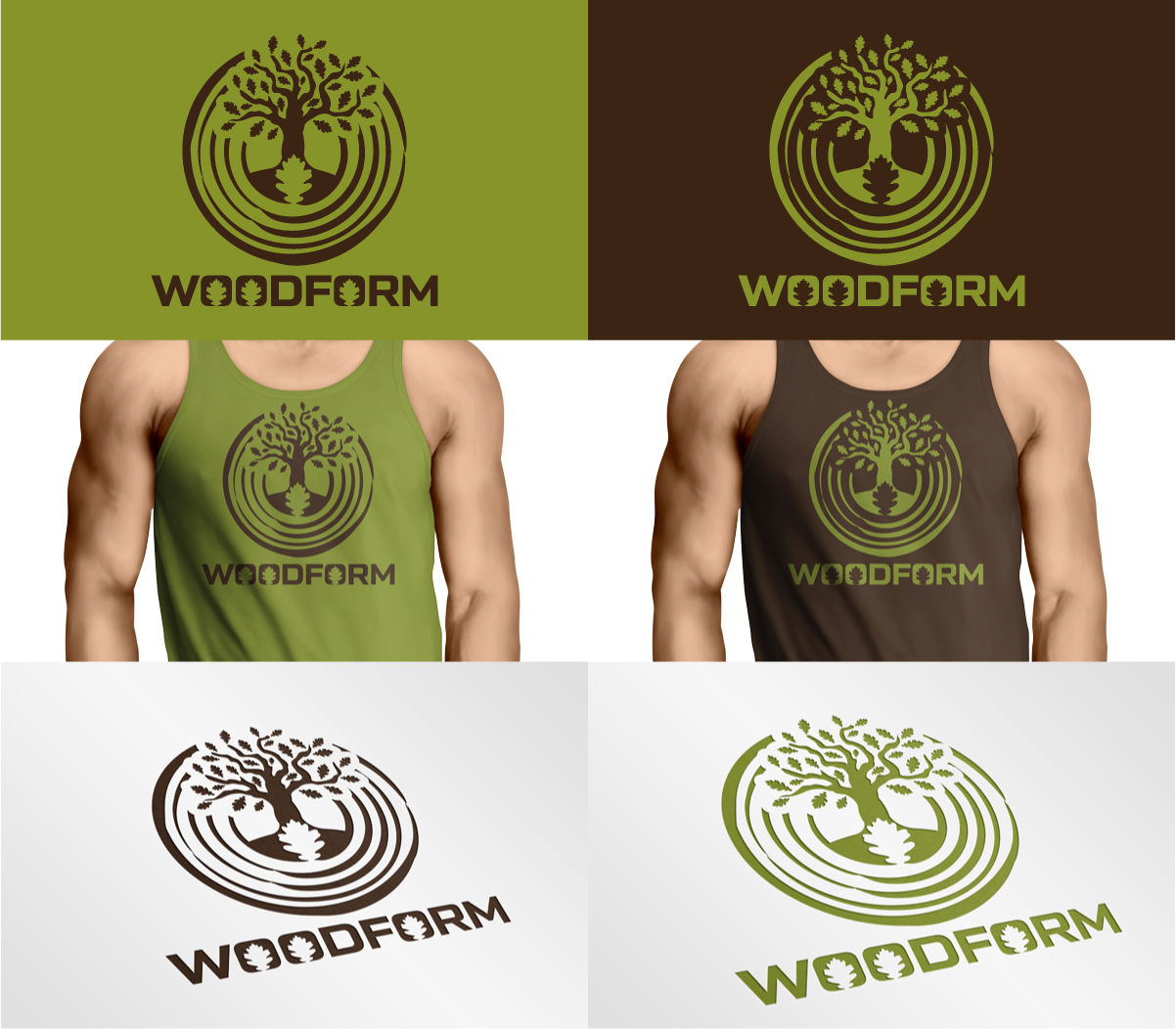 Logo Design by mr.stanche for Woodform Design & Heritage Ltd  | Design #17721020