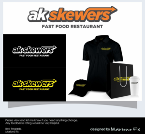 ak skewers | Design de Logo par Mariono Fx