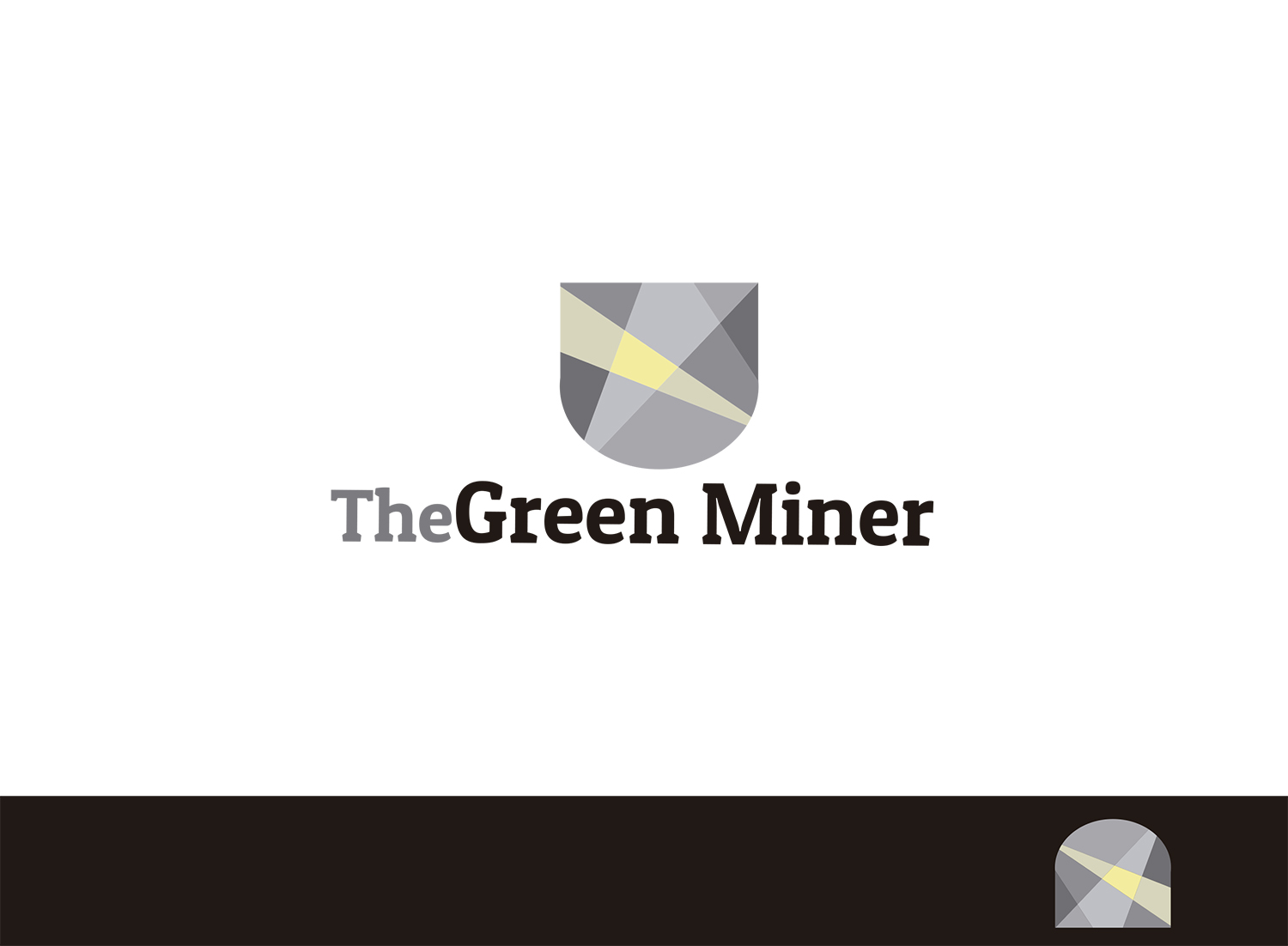 Logo Design by nanocb72 for The Green Miner | Design #17741317