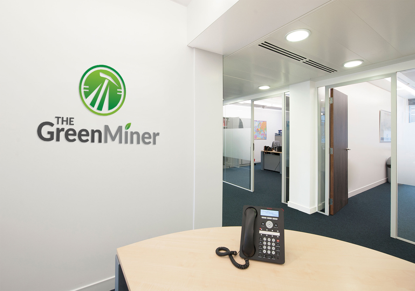 Logo Design by Logo Parlor for The Green Miner | Design #17753953