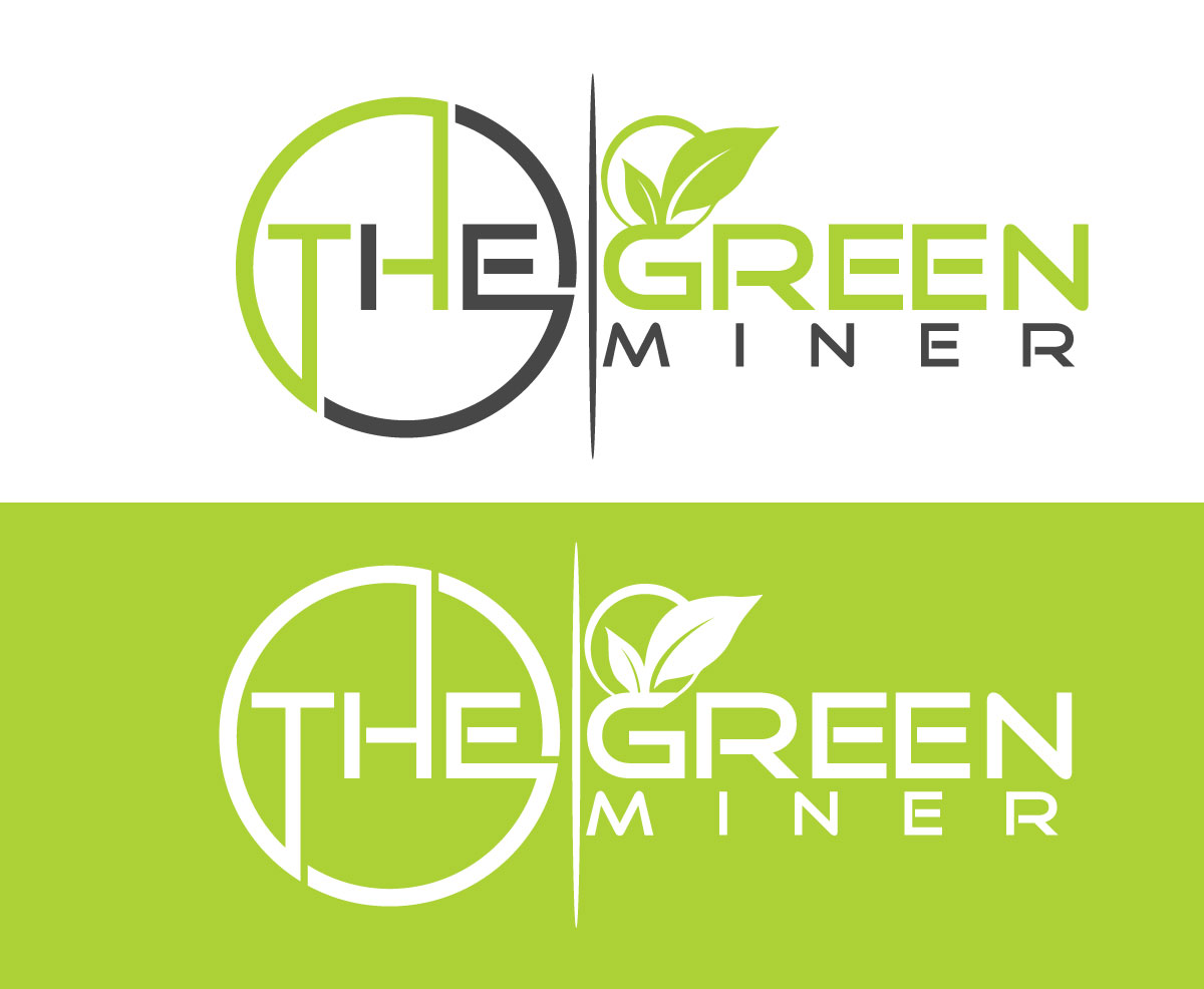 Logo Design by rocklee for The Green Miner | Design #17773306