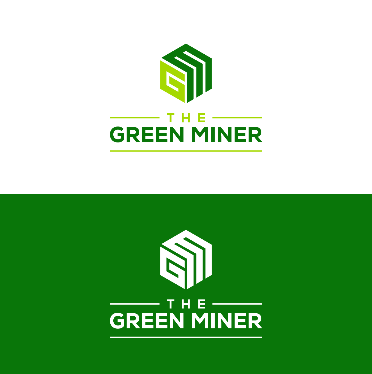 Logo Design by Unir for The Green Miner | Design #17752767