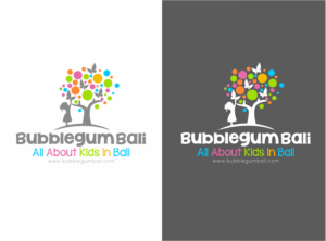 Logo Design by nikkiblue for Bubblegum Bali | Design: #17730841