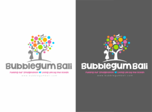 Logo Design by nikkiblue for Bubblegum Bali | Design: #17736874