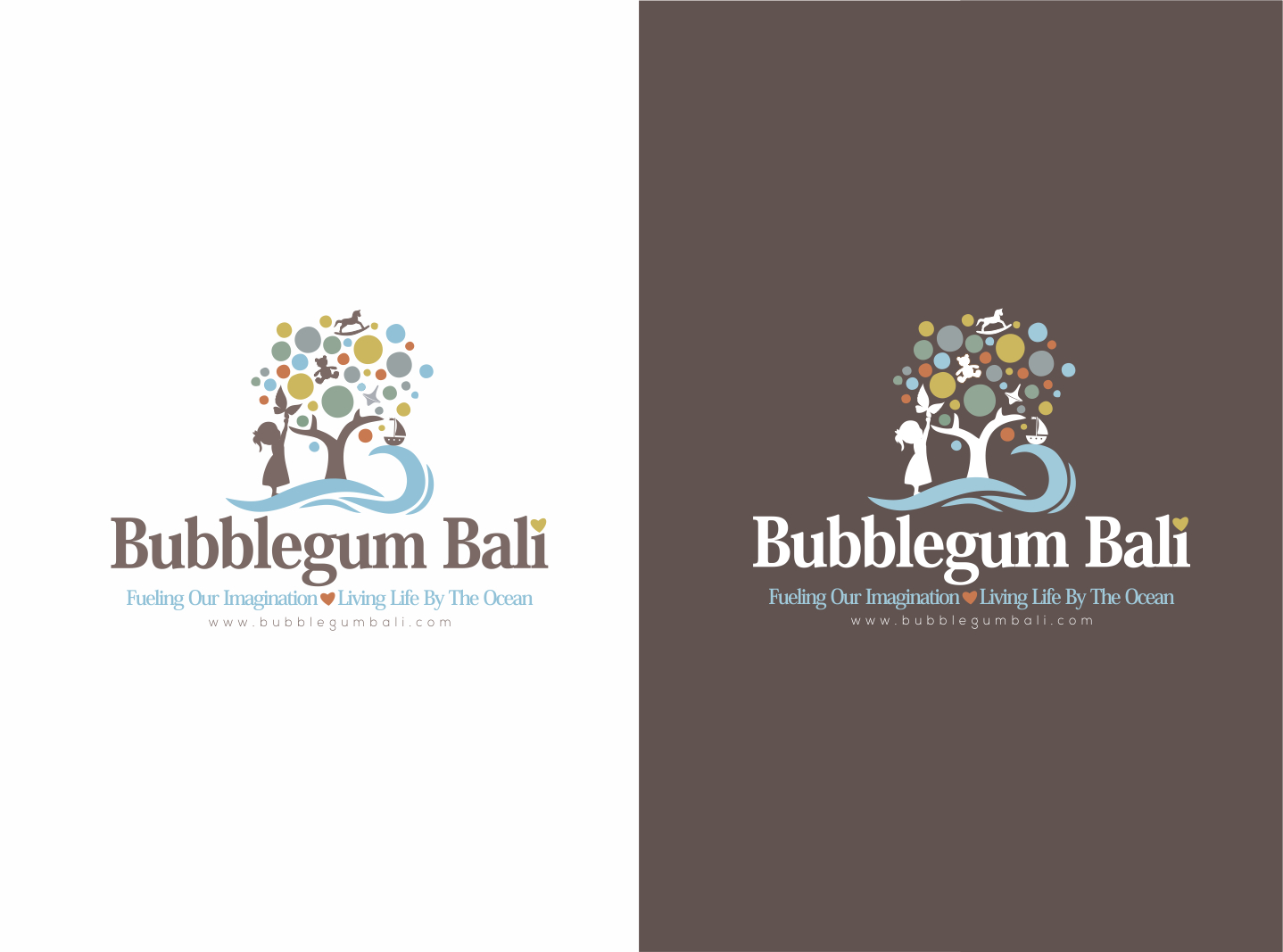 Logo Design by nikkiblue for Bubblegum Bali | Design #17744873