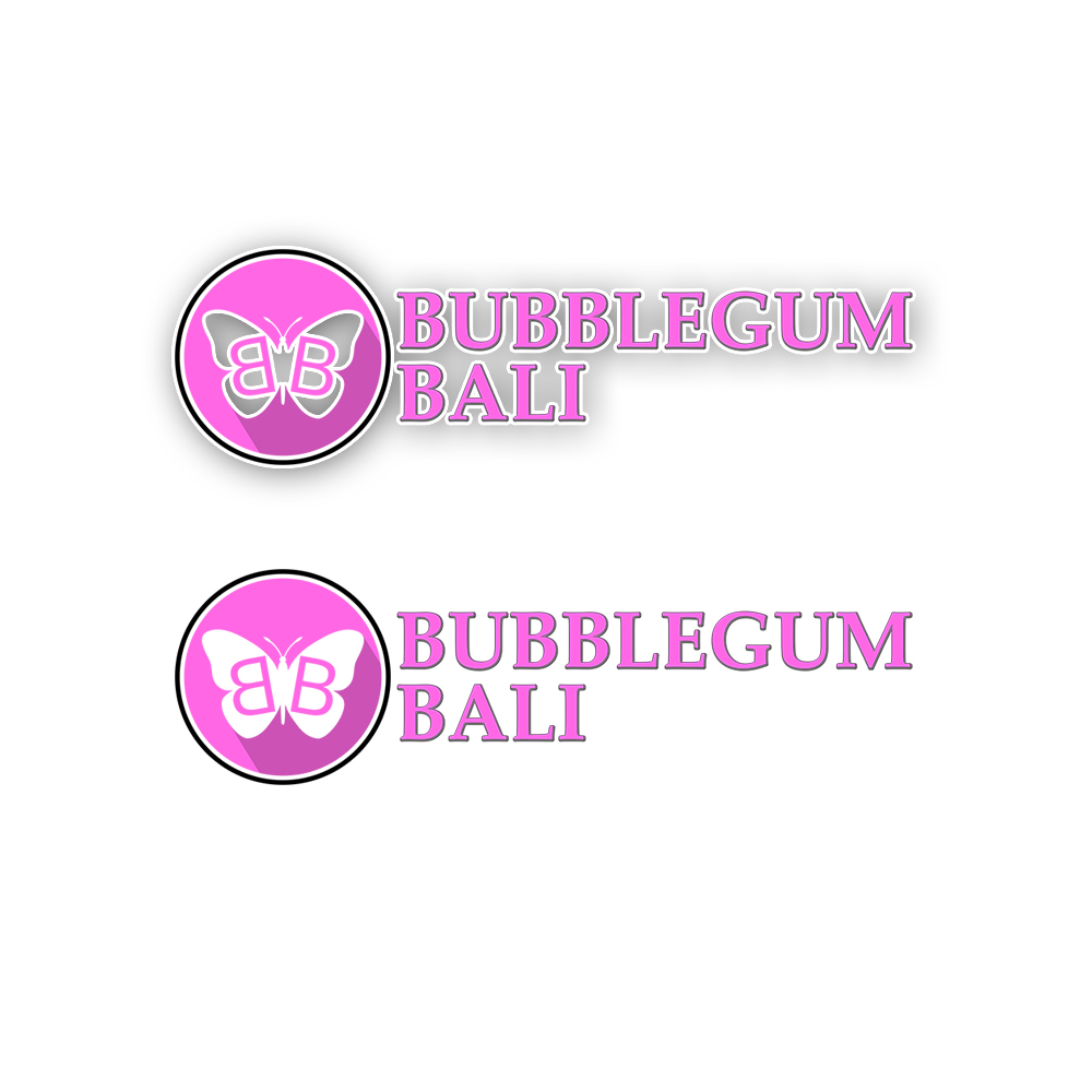 Logo Design by Endre Gajdor for Bubblegum Bali | Design #17738838
