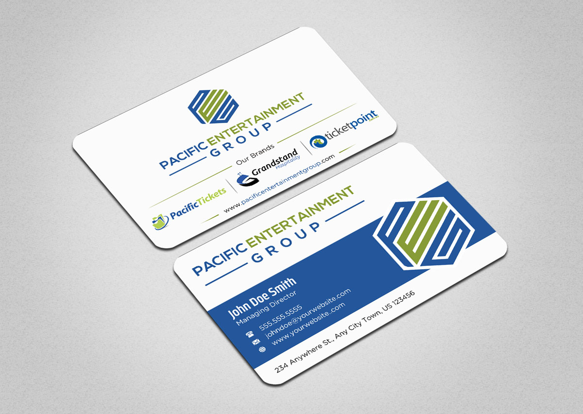 Design de Carte de Visite par INDIAN_Ashok pour Pacific Tickets | Design #17722439