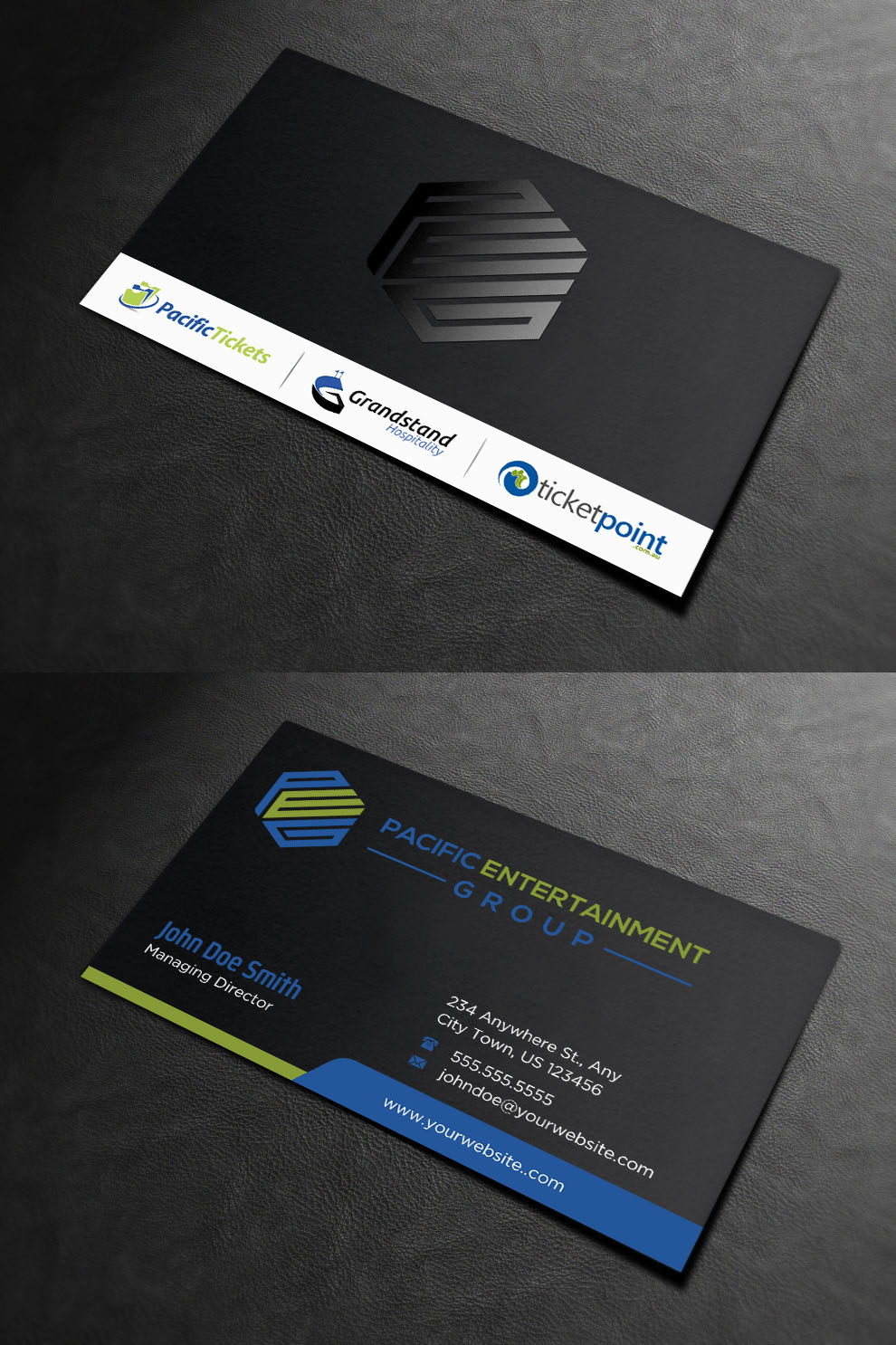 Business Card Design by INDIAN_Ashok for Pacific Tickets | Design #17722459