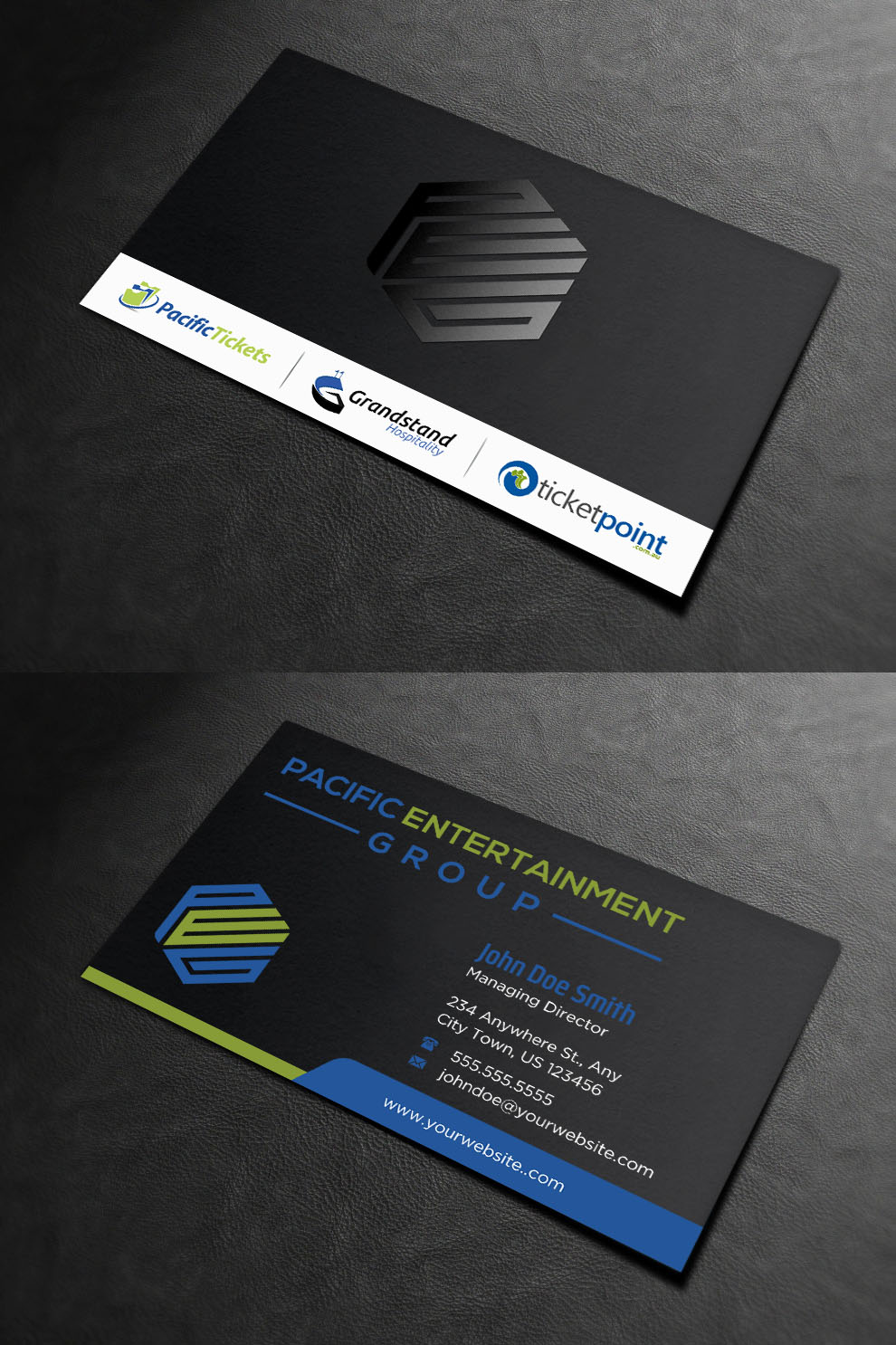 Visitenkarten-Design von INDIAN_Ashok für Pacific Tickets | Design #17722462