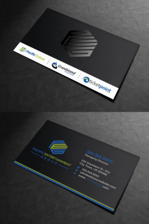 Business Card Design by INDIAN_Ashok for Pacific Tickets | Design: #17722464
