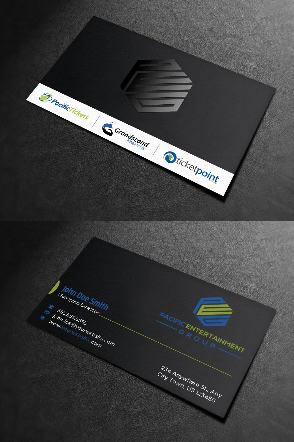 Business Card Design by INDIAN_Ashok for Pacific Tickets | Design #17722466