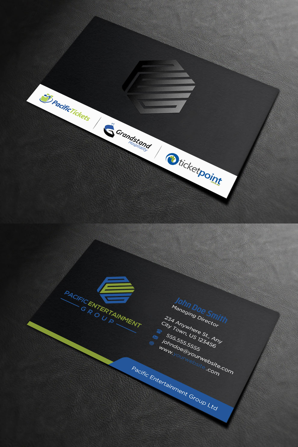 Business Card Design by INDIAN_Ashok for Pacific Tickets | Design #17722468