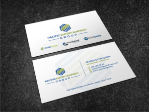 Pacific Entertainment Group (PEG) | Business Card Design by Atvento Graphics