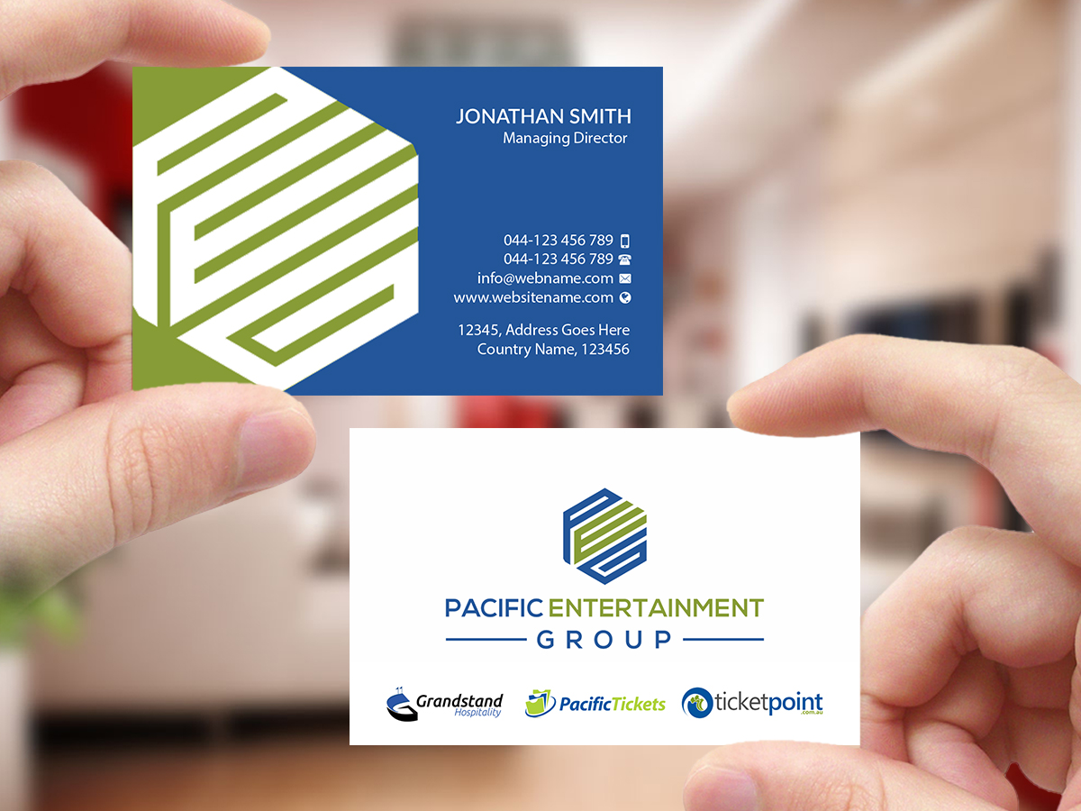 Business Card Design by Creations Box 2015 for Pacific Tickets | Design #17725964