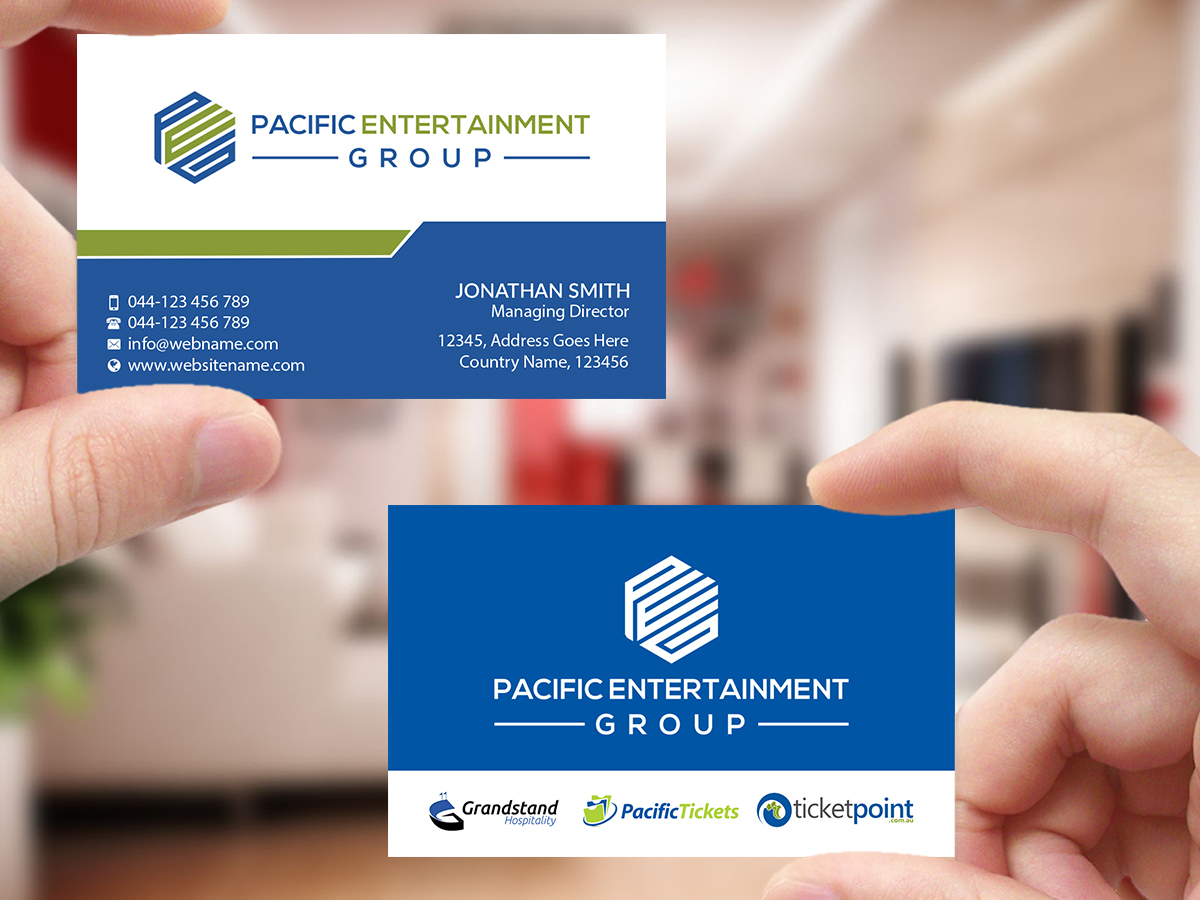 Business Card Design by Creations Box 2015 for Pacific Tickets | Design #17725967