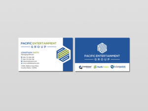 Diseño de Tarjeta de Presentación por Creations Box 2015 para Pacific Tickets | Diseño: #17725975